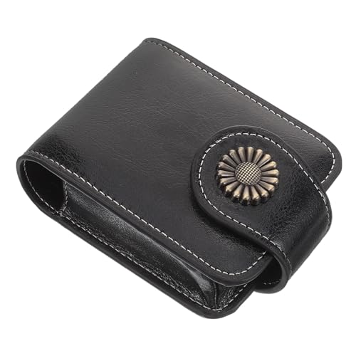 SAFIGLE Lippenstiftetui Mit Spiegel Reisekosmetiktasche Tragbarer Lippenstifthalter Für Damen Kompakt Und Leicht Für Handtasche Knopfverschluss Für Sicheren von SAFIGLE