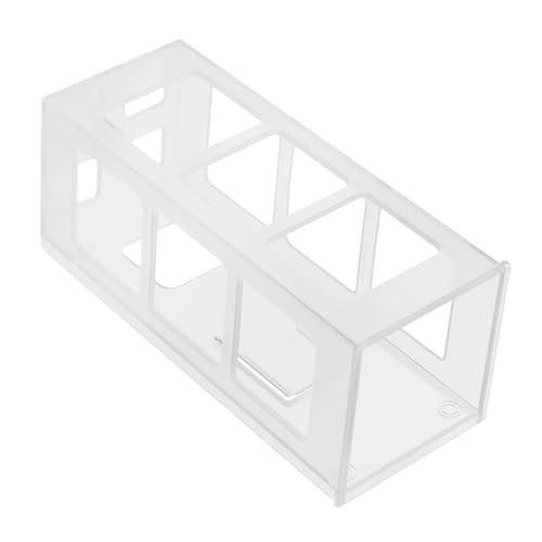 SAFIGLE Lockenstab Aufbewahrungsbox Gestell Werkzeug Lockenstabhalter wandhalterung halter für lockenstab Lockenstabhalter und Organizer die Hüften Transparent von SAFIGLE