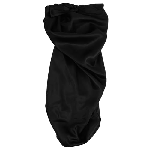 SAFIGLE Long Satin Sleep Bonnet Für Damen Bequeme Haube Für Langen Lockigen Haarstil Zum Schlafen Waschen Und Pflegen Verhindert Frizz Und Hält Frisuren Form von SAFIGLE