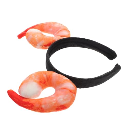 SAFIGLE Lustiger Shrimp-haarreif Kreatives Kostüm-accessoire Für Partys Cosplay Und Fotoshootings Kopfbedeckung Für Frauen Und Männer Für Strandveranstaltungen von SAFIGLE