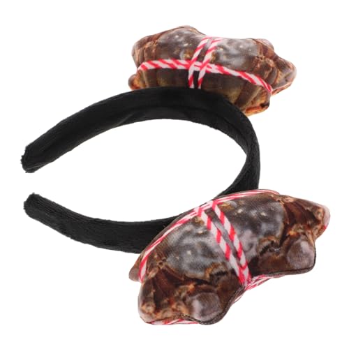 SAFIGLE Krabbe Stirnband Für Cosplay Und Party Meerestier-haarband Mit Realistischen Details Strand-kopfschmuck Für Fotoshootings Und Kostüme Bequemer Haarreif Für Halloween Und Events von SAFIGLE