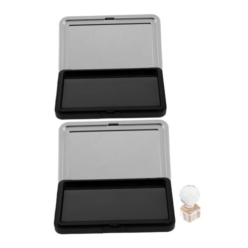 SAFIGLE Magnetische Lidschattenpfanne Aus Leere Make-up-palette Zum Selbermachen Mit Reise-organizer-funktion Für Lidschatten Und Puder von SAFIGLE