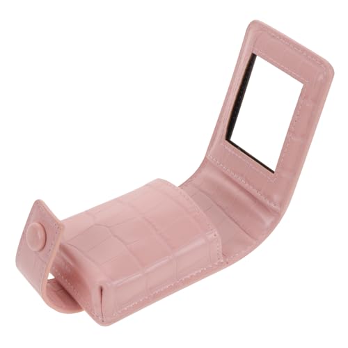 SAFIGLE Mini Schminktasche Für Damen Mit Spiegel Tragbare Lippenstiftaufbewahrung Geeignet Für Handtaschen Stabil Und Langlebig Für Reisen Und Freizeit Aktivität von SAFIGLE