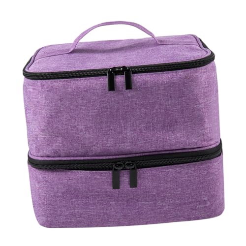 SAFIGLE Make-up-Aufbewahrungstasche Machen Organisatoren Reise-Nagellack-Organizer Reisen nagellack Fall Nagellack Organizer Nagel-Organizer-Fall Oxford-Stoff Violett SAFIGLE Make-up-Aufbewahrungstasche Machen Organisatoren Reise-Nagellack-Organizer Reisen nagellack Fall Nagellack Organizer Nagel-Organizer-Fall Oxford-Stoff Violett von SAFIGLE