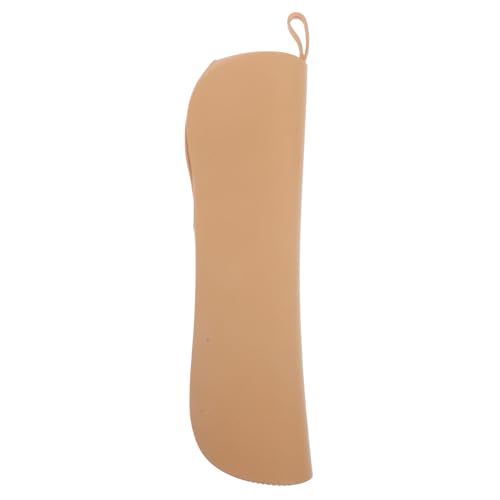 SAFIGLE Make -up -Bürstenhalter Make-up-Pinselhalter-Organizer Make -up -Inhaber Make -up -Bürstenbeutel Kosmetiktaschen Reiseetui für Make-up-Pinsel Kieselgel Khaki von SAFIGLE