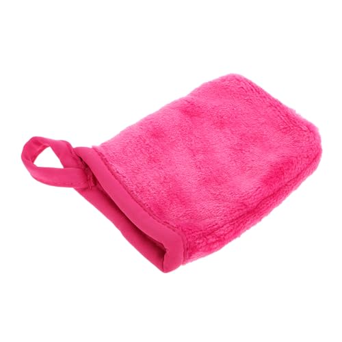 SAFIGLE Makeup entferner gesichtsreinigung hautreinigung Schminkentfernung porenreinigung Hautpflegehandschuh Gesichtswaschlappen Make -up -Entfernerhandtücher Gesichtstücher Stoff Rosa von SAFIGLE