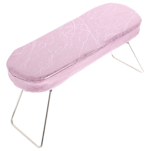 SAFIGLE Maniküre Handpolster Bequemer Armstütze für Nagelkunst Kissen zur Unterstützung Hände im Pflegeleicht und Langlebig Rosa von SAFIGLE