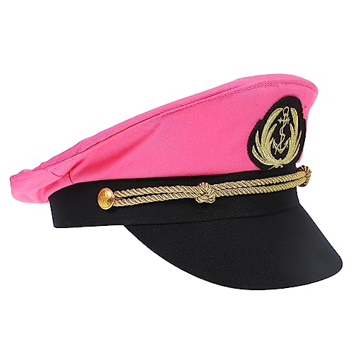 SAFIGLE Hut Für Matrosen Kapitänsmütze Aus Matrosenhut Für Erwachsene Yachthut Für Damen Und Herren Nautisches Partyzubehör Für Bootsfahrten von SAFIGLE