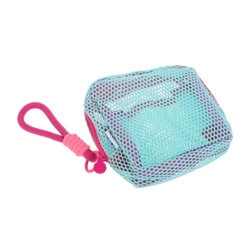 SAFIGLE Mesh Kosmetiktasche für Damen Organizer mit Reißverschluss Vielseitig Einsetzbar für Zuhause Reisen Transparente Aufbewahrung für Make Up Datenkabel von SAFIGLE