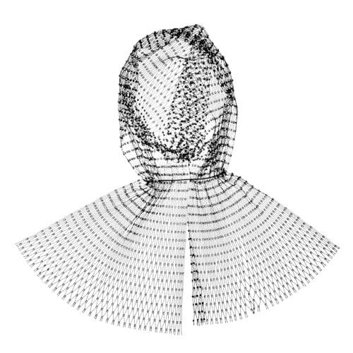 SAFIGLE Mesh Scarf Mit Strass Für Kopfbedeckung Netzdesign Für Musikpartys Kostüme Und Alltagswear Vielseitiges Accessoire Für Besondere Anlässe von SAFIGLE