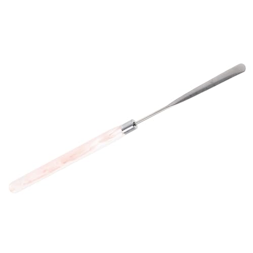 SAFIGLE Metall Make-up-spatel Edelstahl Foundation-mixer Kosmetik-mischwerkzeug Für Flüssig-foundation Lidschatten Gesichtscreme-spatel Kleiner Make-up-spatel Tiegelspatel von SAFIGLE