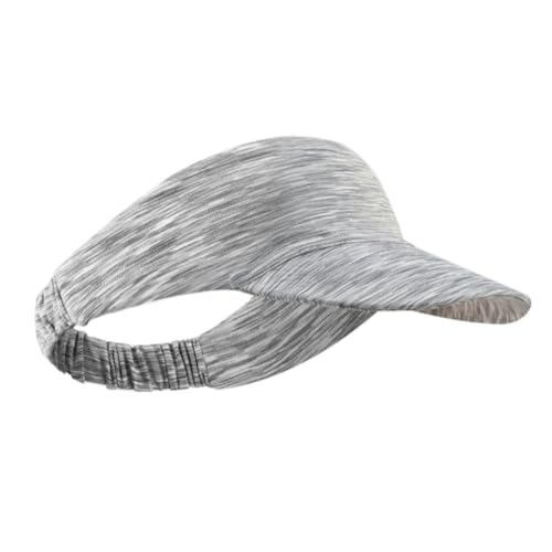 SAFIGLE Mütze Hut mit Sonnenblende Sonnenhut für Damen Kappen Strandhut für Männer Kostüm sonnenschutz kappe herren sonnenschutz cap herren Outdoor-Kappe Freizeitkappe Eisseide Grey von SAFIGLE
