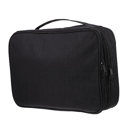 SAFIGLE Multifunktionale Mehrschichtige Dokumententasche Tragbarer Organizer für Wichtige Unterlagen Reisepässe Zertifikate Geld Robustes Langlebiges Material für Reisen und Unterwegs von SAFIGLE