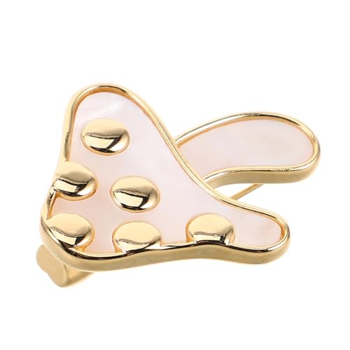 SAFIGLE Mushroom Brosche für Damen Stilvolle Anstecknadel für Pullover Hüte und Kleidung Dekorativer Broschen Anstecker mit Minimalistischem Design für Anlässe und von SAFIGLE