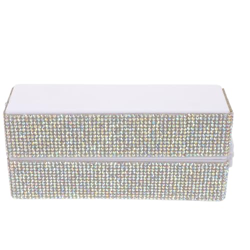 SAFIGLE Nagelbohrer-Organizer-Etui mit 30 Löchern, Strass-Nagelbohrer-Aufbewahrungsbox, Halter für Salonwerkzeuge, Polierköpfe, Präsentationsbehälter für Maniküre von SAFIGLE