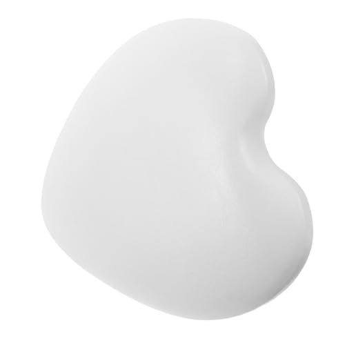 SAFIGLE Nail Tech Hand Pillow Herzform Weiche Memory Foam Ellenbogenstütze Komfortables Kissen für Maniküre Tattoo Platzsparendes Design Sanfte Unterstützung für Empfindliche Haut von SAFIGLE