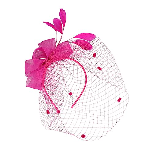 SAFIGLE Netz Haarschmuck Accessoire Vielseitiger Braut und Party Haarclip Stylischer Haarklammer für Damen für Fotoshootings Maskeraden und Festliche Anlässe von SAFIGLE