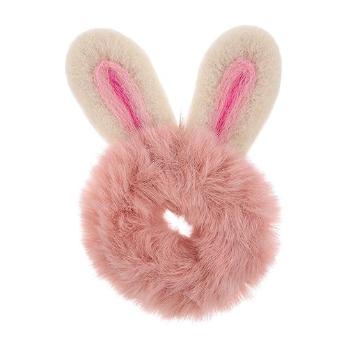 SAFIGLE Niedliches Haarband Mit Hasenohren Flauschige Haargummis Für Mädchen Elastische Haarschmuck Für Weihnachten Und Partys Hochwertiger Haarreif Mit Tierdesign Perfektes Accessoire von SAFIGLE