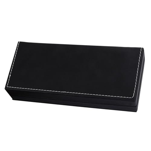 SAFIGLE PU Leder Stiftbox Dekorative Geschenkbox Leicht Mit Deckel Sicher Für Füllfederhalter Kugelschreiber Büro Zuhause von SAFIGLE