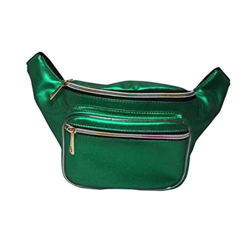 SAFIGLE Hip Pack Damen – Holografische Bauchtasche Mit Gürtel Perfekt Zum Laufen Reisen Wandern Training Im Fitnessstudio von SAFIGLE