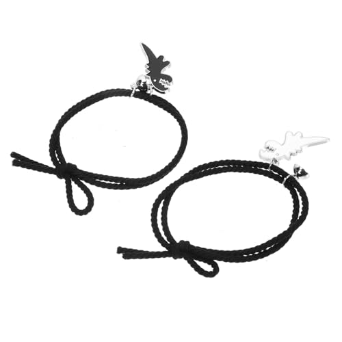 SAFIGLE Pärchen Armband Dinosaurier Charm Modisches Kreatives Thread Armband für Stylische Ketten Wristbands Vielseitig Kombinierbar für Geburtstag und SAFIGLE Pärchen Armband Dinosaurier Charm Modisches Kreatives Thread Armband für Stylische Ketten Wristbands Vielseitig Kombinierbar für Geburtstag und von SAFIGLE