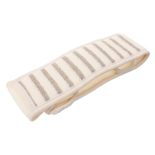 SAFIGLE Rückenschrubber Peeling Duschschrubber Für Körper Badetuch Aus Sicherem Material Wiederverwendbares Badeschrubber Mit Kordelzug Beidseitig Strukturierte Textur Für von SAFIGLE