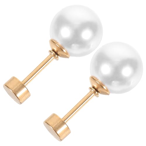 SAFIGLE Perlenohrringe Damen Ohrstecker Modisch Glänzend Vielseitig Verarbeitung Ohrschmuck von SAFIGLE