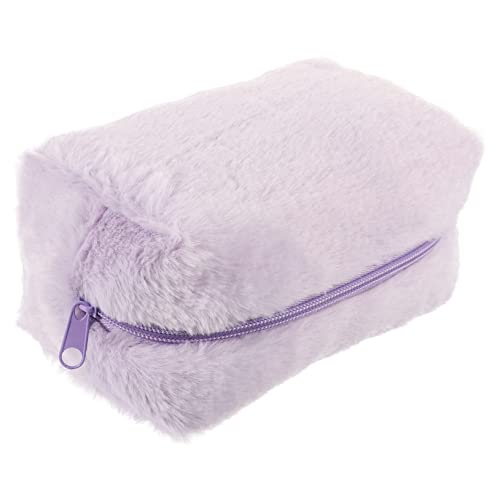 SAFIGLE Plüsch Make-up Tasche Mit Reißverschluss Reise-Kosmetiktasche Für Damen Und Herren Kulturbeutel Zum Aufbewahren Von Kosmetika Und Toilettenartikeln von SAFIGLE