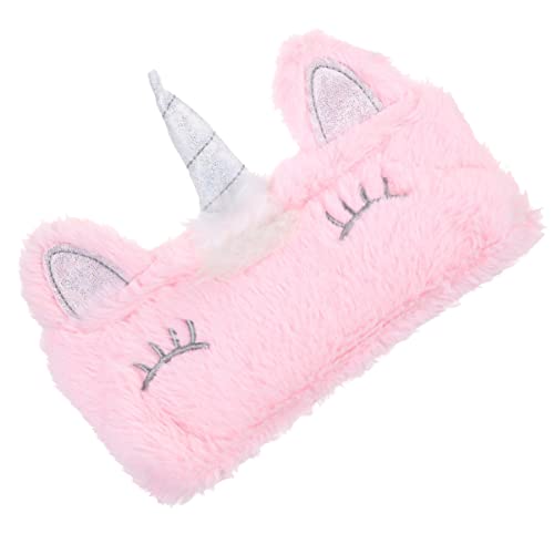 SAFIGLE Plüsch Stiftetui Mädchen Multifunktionale Aufbewahrungstasche Reisetasche für Kosmetik und Münzen Niedliches Strapazierfähiges Design von SAFIGLE