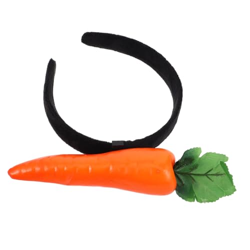 SAFIGLE Plüsch Stirnband Mit Karotte Für Junge Mädchen Lustiges Frucht-design Weiches Material Für Partys Und Osterfeiern Schnell Anzulegen von SAFIGLE