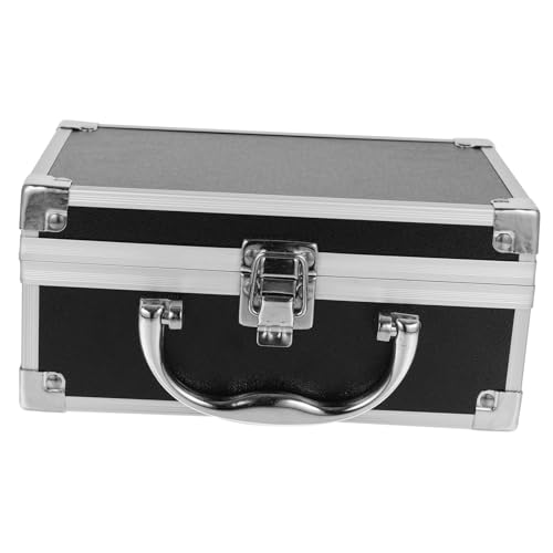 SAFIGLE Aluminium Kosmetikkoffer Tragbarer Make-up-organizer Robustes Make-up-etuis Aufbewahrungsbox Für Kosmetik Kosmetikbox Aus Aluminiumlegierung von SAFIGLE