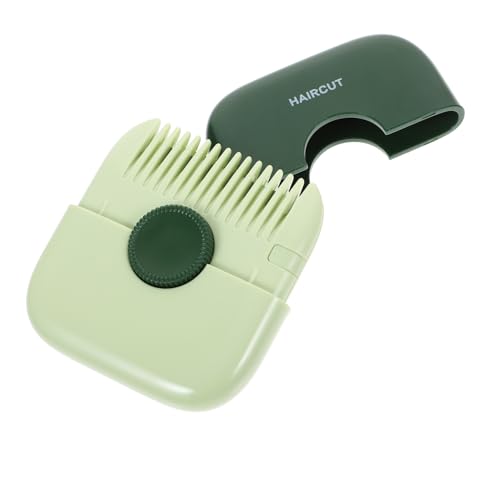 SAFIGLE Praktischer Haarschneidekamm aus Abs mit Langem Griff Haarschnitt Stylingkamm für Männer Sicherer Rasierer mit Hautschutz Friseurausrüstung für Einfaches Kürzen und Stylen von SAFIGLE