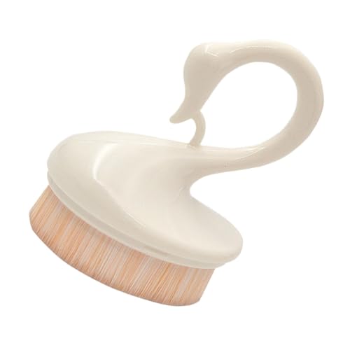 SAFIGLE Professioneller Makeup Pinsel Schwanenförmiger Foundation Pinsel für Flüssiges Make Up Tragbar für Reisen Perfektes Schönheitswerkzeug für Damen von SAFIGLE