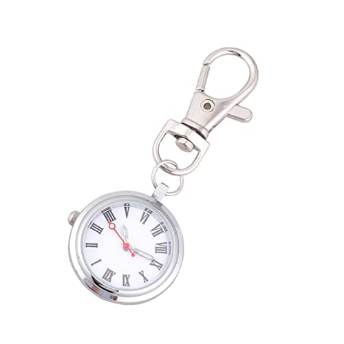 SAFIGLE Quarz-taschenuhr mit Großem Durchmesser und Römischen Zahlen Schlüsselanhänger-Uhr für Jungen und Mädchen und Männer Paar-Uhr von SAFIGLE