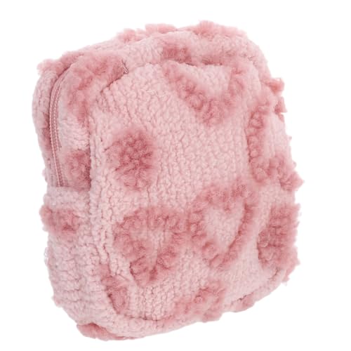 SAFIGLE Reise Kosmetiktasche Mini Geldbörse für Mädchen Teens Kuscheliger Geldbeutel für Unterwegs von SAFIGLE