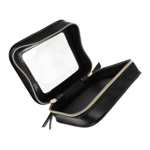 SAFIGLE Transparente Kulturtasche Für Reisen wasserdichte Kosmetiktasche Organizer-Beutel Mit Reißverschluss Durchsichtige Handtasche Für Make-up Und Toilettenartikel von SAFIGLE