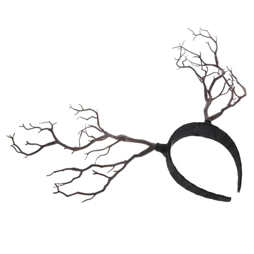 SAFIGLE Rentier Geweih Haarreif mit Lustiges Cosplay Accessoire für Weihnachten Geeignet für Erwachsene für Partys und Festliche Anlässe von SAFIGLE