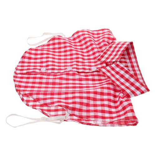 SAFIGLE Abnehmbarer Dicky-kragen Aus Baumwolle Karierter Falscher Kragen Für Damen Halbhemd-accessoire Für Büro Freizeit Und Party Passend Für Outfits von SAFIGLE