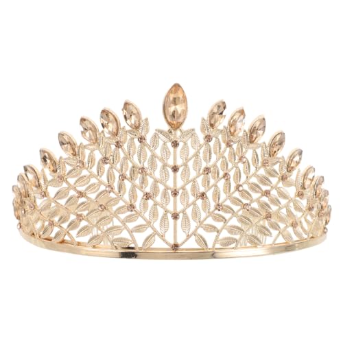 SAFIGLE Rhinestone Headband Krone aus Leichtem Legierungsmetall mit Funkelnden Kristallen Braut Tiara für Hochzeit Passend zu Verschiedenen Brautlooks und Frisuren von SAFIGLE