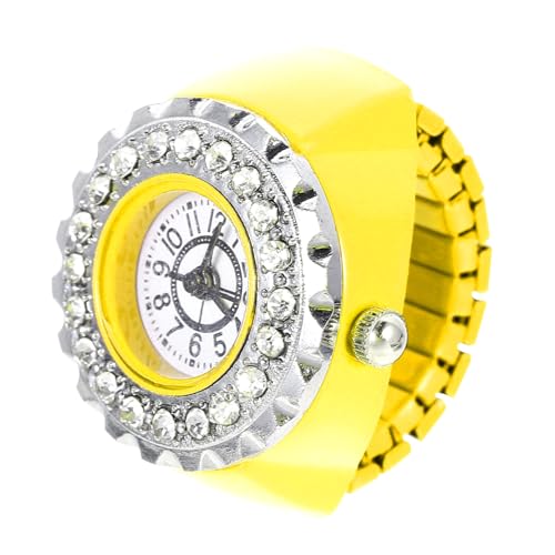 SAFIGLE Ringuhr fingeruhr Watches for Men Digitaluhren Digitaluhr für Jungen Herrenringe Uhrengehäuse für Herren dekorativer Fingerring Uhrenringe Elastizität schmücken Fingerkreis Mann von SAFIGLE