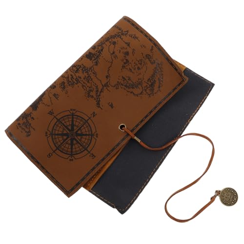 SAFIGLE Federmäppchen Zum Aufrollen Vintage-kartenmuster Make-up-Tasche Mit Großer Kapazität Tragbare Organisationstasche Für Schreibwaren von SAFIGLE