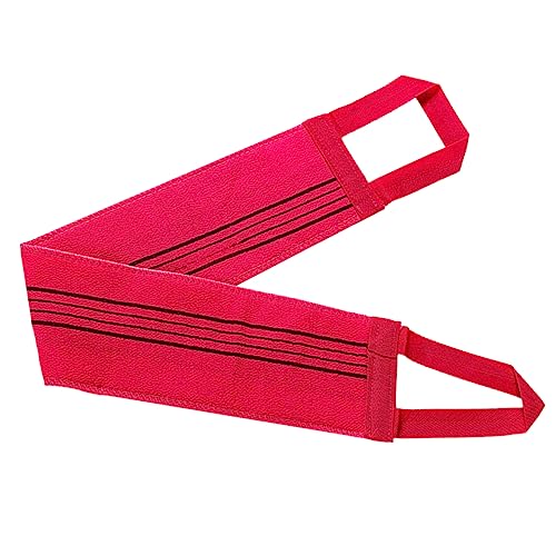 SAFIGLE Rückenschrubber Peeling Für Dusche Badetuch Mit Mittlerer Härte Körperpeeling-tuch Doppelseitiges Schrubbtuch Und Leicht Einfach Zusammenfalten Reichhaltiger Schaum Mit Seife von SAFIGLE