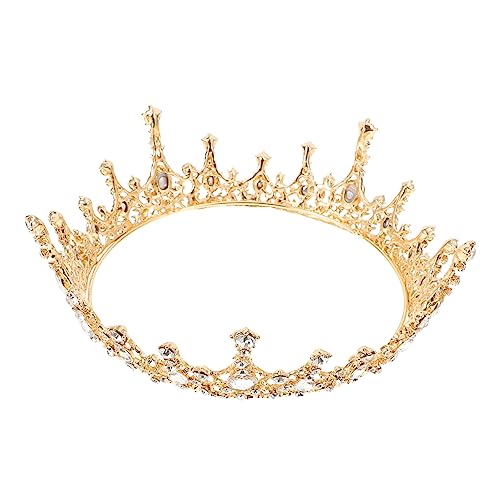 SAFIGLE Runde Kristallkrone für Damen Luxuriöse Hochzeitskrone Braut Haaraccessoire Leicht und Langlebig Perfektes Accessoire für Ihre Hochzeit SAFIGLE Runde Kristallkrone für Damen Luxuriöse Hochzeitskrone Braut Haaraccessoire Leicht und Langlebig Perfektes Accessoire für Ihre Hochzeit von SAFIGLE