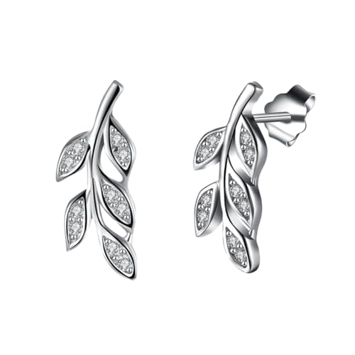 SAFIGLE Elegante Creolen Für Frauen Plattierte Statement-ohrringe Zirkonia-kristalle Bequeme Silberne Ohrklemmen SAFIGLE Elegante Creolen Für Frauen Plattierte Statement-ohrringe Zirkonia-kristalle Bequeme Silberne Ohrklemmen von SAFIGLE