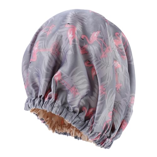 SAFIGLE Satin Schlafhaube Für Damen Haarhaube Zum Schlafen Haushalts-schlafmütze Aus Hochwertigem Material Praktisch Für Schlaf Waschen Und Schminken von SAFIGLE