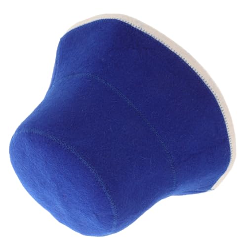 SAFIGLE Sauna-hut Aus Filz Dampfbad-hut Aus Filzwolle Saugfähige Badekappe Russisches Design Unisex Für Sauna Und Dampfbad von SAFIGLE