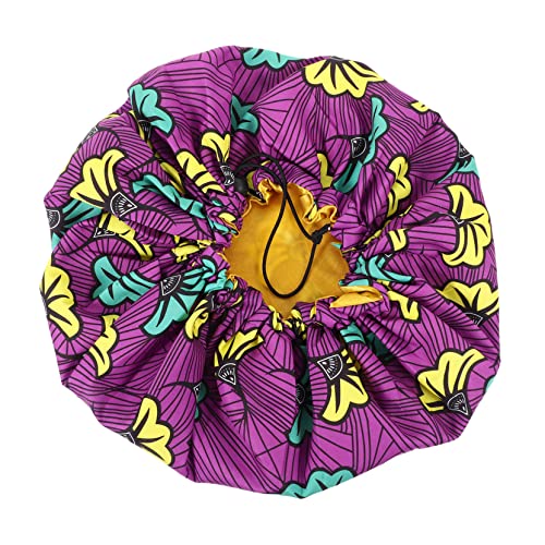 SAFIGLE Schlafmütze Für Damen Aus Polyester Haube Zum Einwickeln Der Haare Bequeme Mütze Für Zuhause Und Haushalt von SAFIGLE