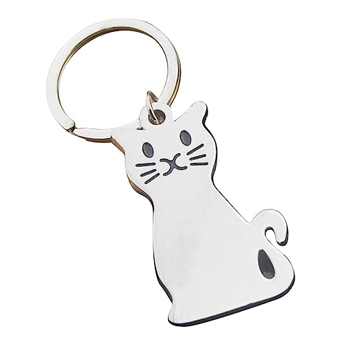 SAFIGLE Schlüsselanhänger Katze Kreatives Für Tierliebhaber Cat Keychain Handtaschen Dekoration Robuste Schlüsselring Kette SAFIGLE Schlüsselanhänger Katze Kreatives Für Tierliebhaber Cat Keychain Handtaschen Dekoration Robuste Schlüsselring Kette von SAFIGLE
