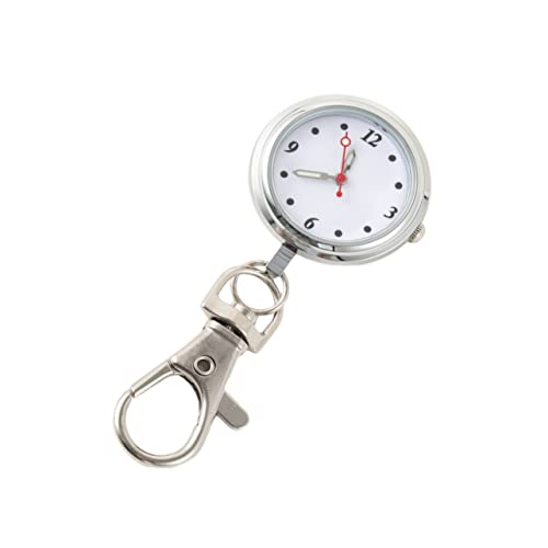 SAFIGLE Uhr mit Schlüsselschließe Schlüsselanhänger kinderuhren hängend schlüsselband kurz Schlüsselbund Uhrengehäuse für Herren Klassische Taschenuhr Jahrgang Geschenk Fall Abzeichen Mann von SAFIGLE