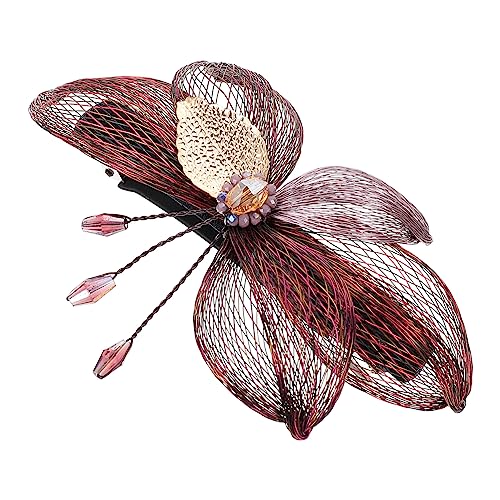 SAFIGLE Schmetterling Haarspange Haarklammer für Damen Dekorative Clips für Hochzeiten Geburtstagsfeiern und Vielseitiges Haaraccessoire für Verschiedene Frisuren Robust und Langlebig von SAFIGLE